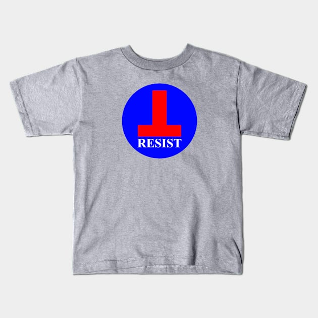 Resist Kids T-Shirt by esskay1000